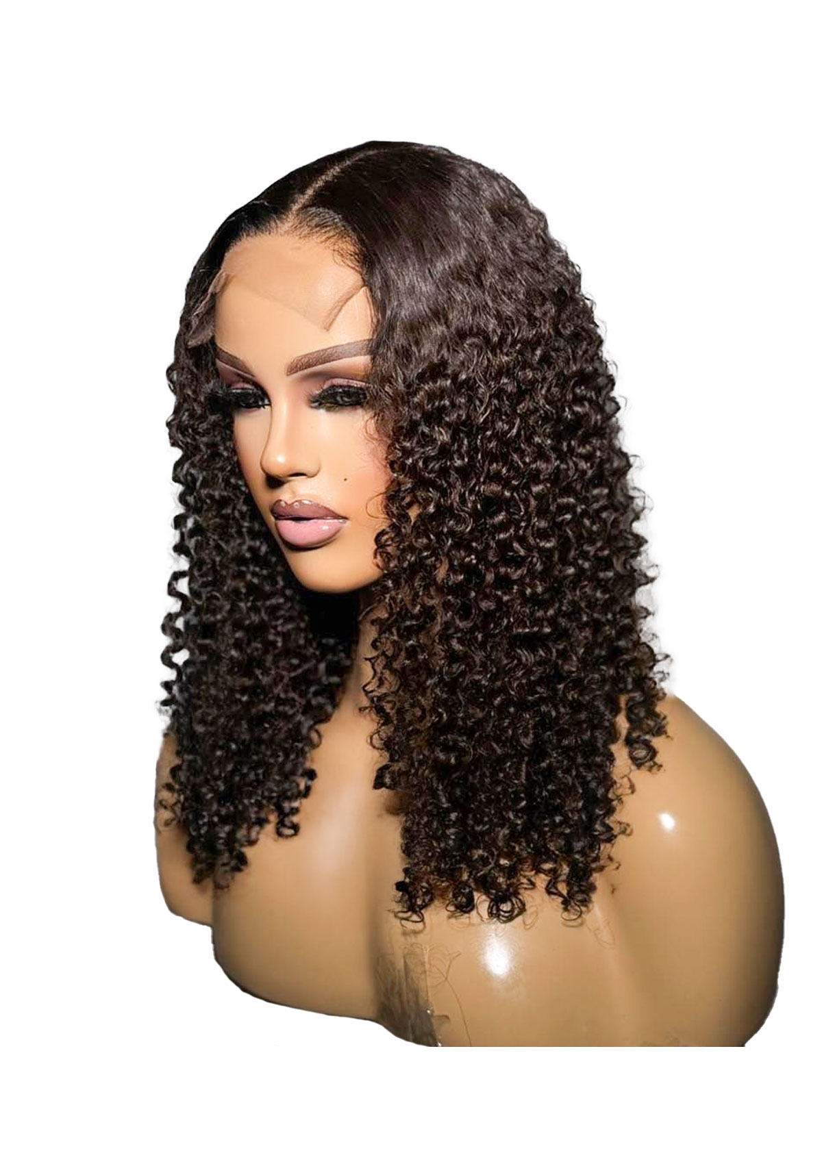 Perruque glueless 5X5 (curly)