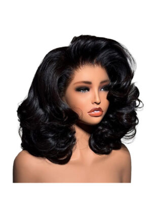 Perruque bob wig HD 2×6 (wavy)