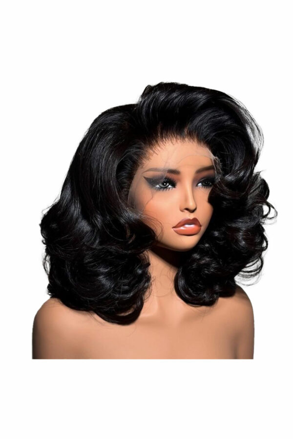 Perruque bob wig HD 2x6 (wavy)