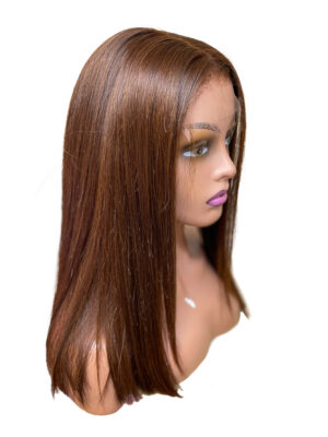 Perruque - Raw hair 5X5 (chatain cuivré)